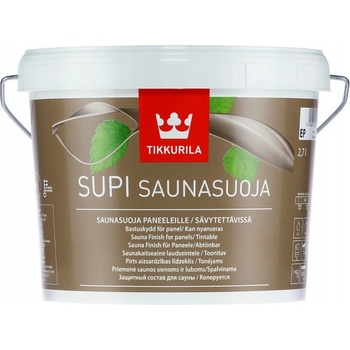 Tikkurila Supi Sauna Finish 2,7 l Bezfarebný