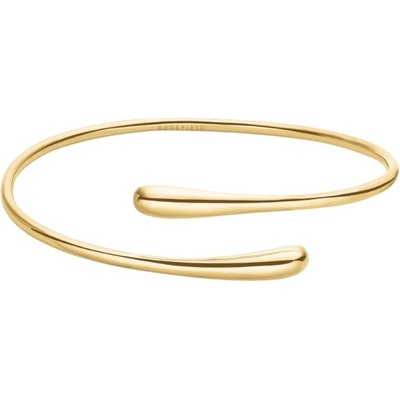 Rosefield Otevřený pevný náramek z pozlacené oceli JBCBG-J1047