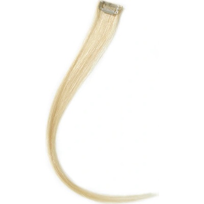 Clip-in pramínek 50cm světlá blond – Zboží Mobilmania