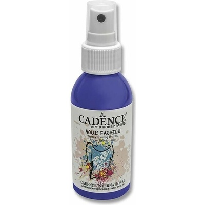 Cadence textilná farba v spreji 100 ml modrá