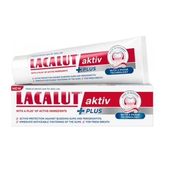 Natur Produkt Lacalut ZP 75ml активен ПЛЮС