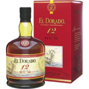 El Dorado Rum 12y 40% 0,7 l (kartón)