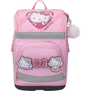 BAAGL Училищна портфейл Zippy Plus Hello Kitty Sweet Leopard GRS BAAGL | Rozov | Момичешки | UNI