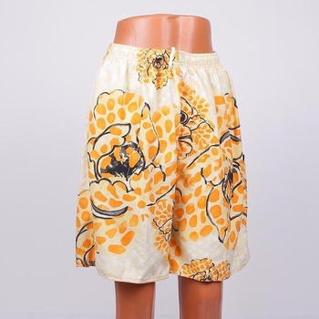 Image 1 of Мъжки бански-шорти в жълто и оранжево