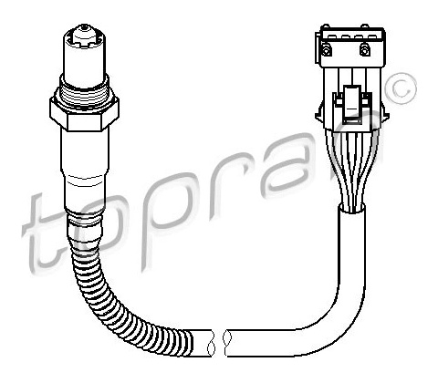 Lambda sonda TOPRAN 722 021 (722021)