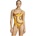 Adidas Бански костюм Adidas X Farm 3 Stripes swimsuit - Orange (Bright Orange / Pulse Lime)