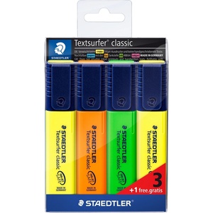 STAEDTLER Комплект текстмаркери Staedtler 364, 3+1 броя (21136-А)
