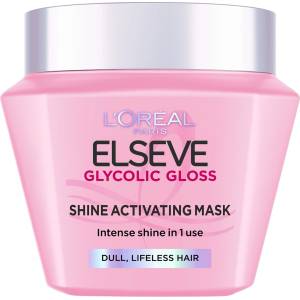 L'Oréal Elseve Glycolic Gloss Shine Activating Mask Маска за коса за повече блясък 300 ml