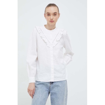 Levi's Ленена риза Levi's в бяло със стандартна кройка (A7356)