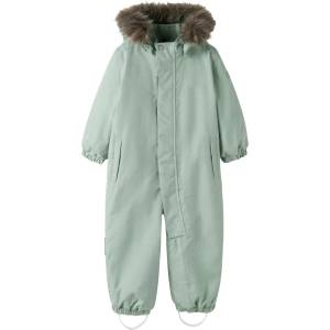 Name it Детска грейка Name it Kid's Snow10 Suit Melange Overall - Iceberg Green - размер 80 (EU) (702-6147-0111)