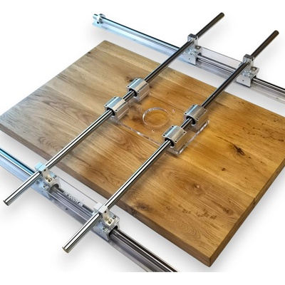 Hobľovačka na drevo 1200x1000mm sanice pre hornú frézku