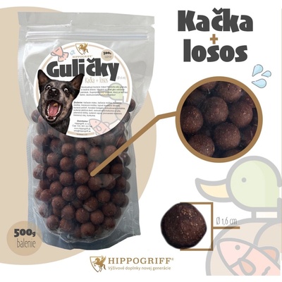 Hippogriff Guličky Kačka a Losos 1,6cm 500 g
