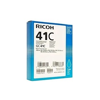 Ricoh Мастило гел RICOH GC41C, 2200 копия Cyan (RICOH-INK-GC41C)