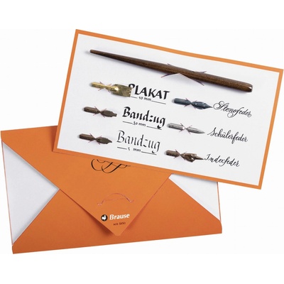 Brause kaligrafická sad no.2 – Zboží Dáma