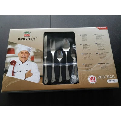 KingHoff Set příborů 30 ks KH-1513, nerez 3508