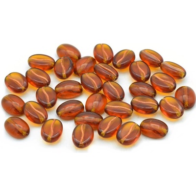 Glass beads, s.r.o. Káva 11130262 11x8 mm 10120/54307 Balení: 150ks