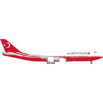Herpa B747-8ZVBBJ Turkey Government 1:500