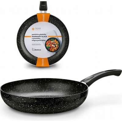 Tadar Tradiční pánev Marmara Black 28 cm nepřilnavá