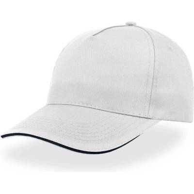 Atlantis Headwear Start Five Sandwich 5 panelová COT33003900199-white Bílá