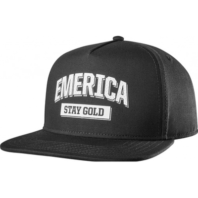 Emerica Team Stay Gold Snapback Black