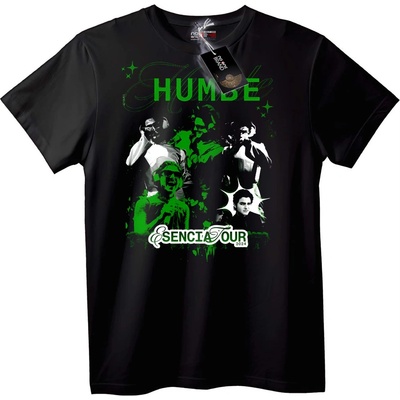 NOONEBRAND Тениска HUMBE Есенция Турне 2024 - L, Black