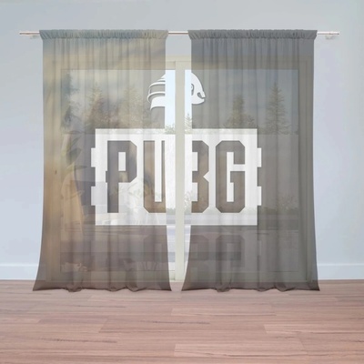 Sablio Záclony PUBG Vojaci: 2ks 150x250cm
