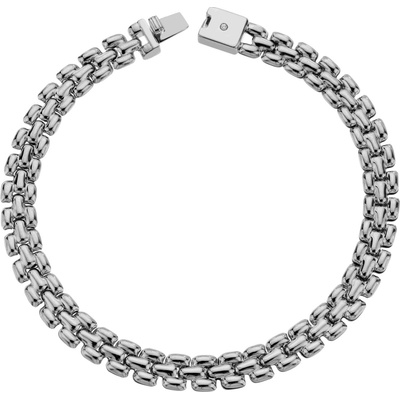 Hot Diamonds Elegantný strieborný náramok s diamantom Much Loved DL715