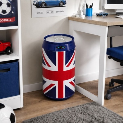 DBA Bezdotykový odpadkový koš 30 l nápojová plechovka UK vlajka – Hledejceny.cz