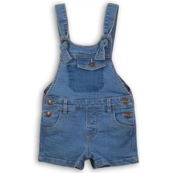 Minoti Wilderness 1 kraťasy dívčí džínové s laclem modrá