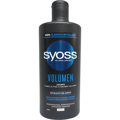 Syoss шампоан за коса 440мл, Обем