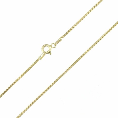 InfinitySilver Strieborná pozlátená retiazka spiga 1394030G55