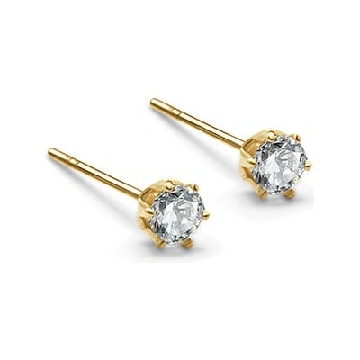 ORNAMENTI Pozlacené náušnice Small Spirit gold ORT800143