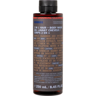 Korres Athenian Grooming šampón a sprchový gél 2 v 1 pre mužov 250 ml