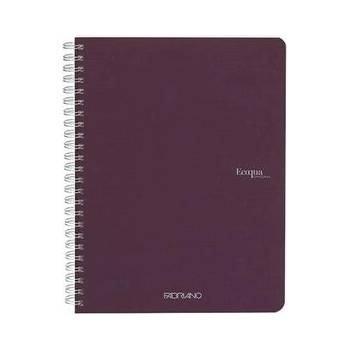 Image 1 of Fedrigoni Тетрадка Ecoqua, A4, картонена корица, със спирала, 70 листа, лилава (19290212)