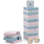 Viga Toys Цветна дженга с дървени блокчета PolarB, Viga (44011)