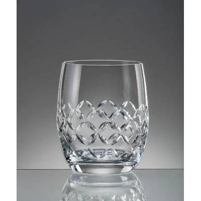 Crystalex Sklenice na nealko whisky a rum Club Cross leštěný 2 x 300 ml