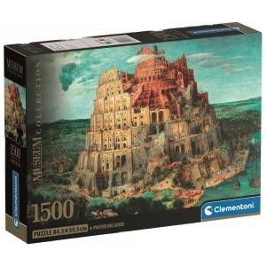 Clementoni Puzzle Museum Bruegel, The Tower Of Babel 1500 pieces (31738)
