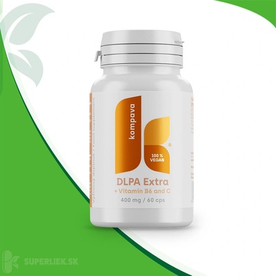 Kompava DLPA EXTRA 400 mg 60 kapsúl