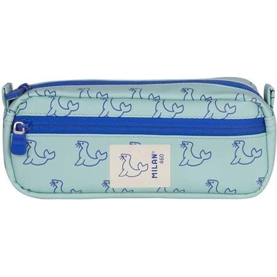 MILAN Несесер 460, с 2 ципа, светлозелен (1095240741)