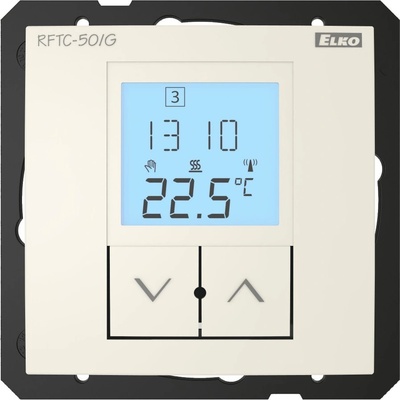 ELKO EP Rftc-50/g - Безжичен терморегулатор mf - Слонова кост (rftc-50/g/mf)