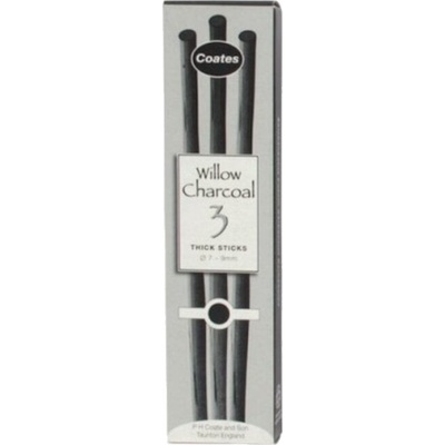 Coates Willow Комплект естествени въглени 7 - 9 mm 3 бр (66.1301)