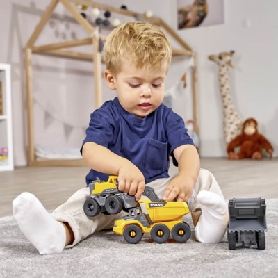 Dickie Stavebný set Volvo 3 ks 16 cm