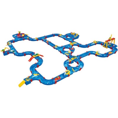 AquaPlay Водна писта AquaPlay - Giga Set, 11 лодки, 8 фигурки (8700001680)