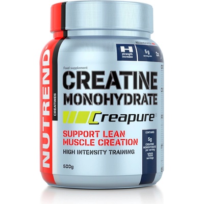 NUTREND Creatine Monohydrate Creapure 500 g – Zboží Mobilmania