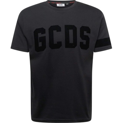 GCDS Тениска черно, размер xxl