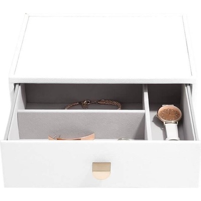 Stackers Ковчеже за бижута Stackers с чекмедже cлassic бяло (75805)