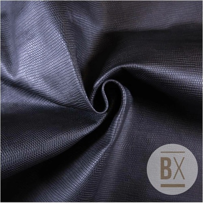 Kůže Stretch - Magisco Madras Plume černá Rozměr (m2): 0.3724