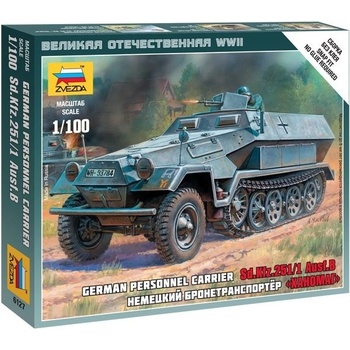 Zvezda Snap Kit Sd.Kfz.Ausf.B1:100 251:1