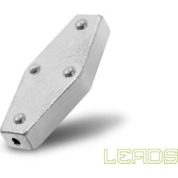 DELPHIN LEADS Šesťhran s otvorom 5ks 40,0g