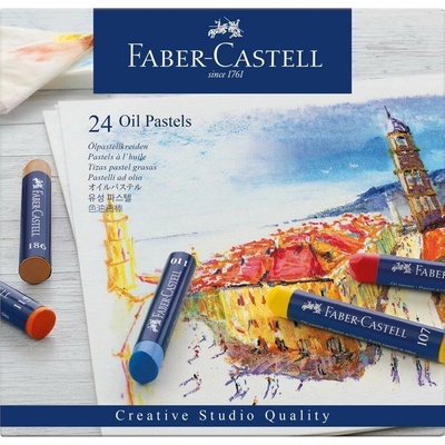 Faber Castell Creative studio Olejové pastely 24 ks 127024